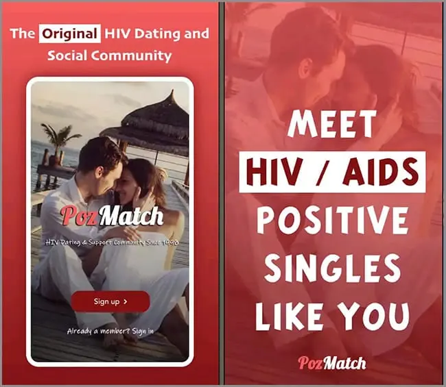 Pozmatch HIV date app